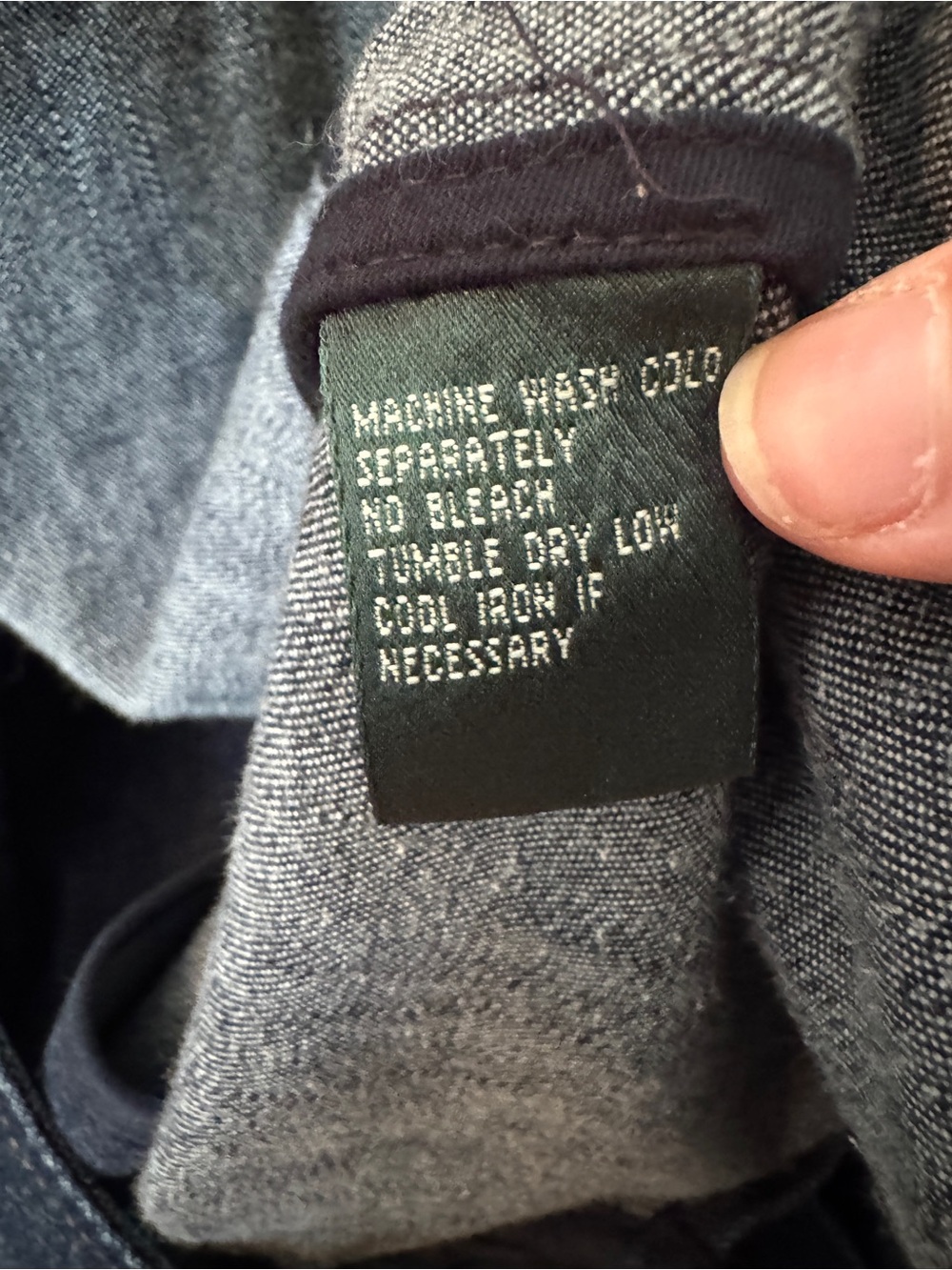 Ralph Lauren Dark Blue Denim Blazer Jacket - Picture 5 of 7
